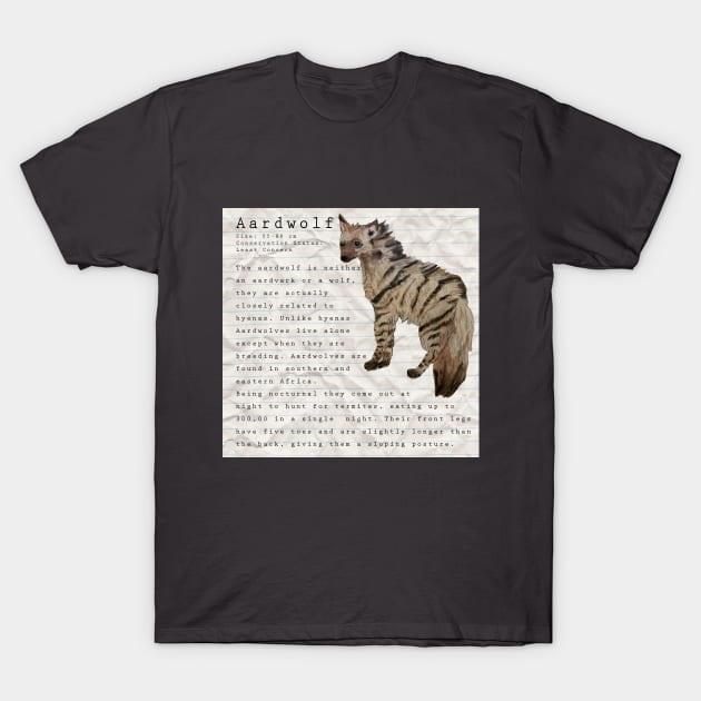 aardwolf T-Shirt by Mikestrauser